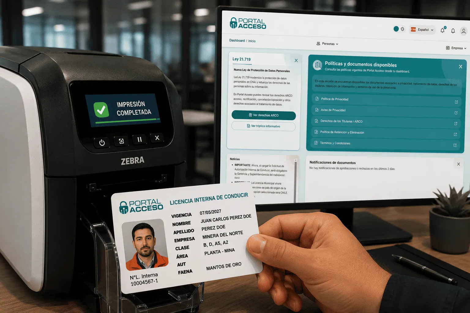 Experiencia tecnológica en entornos industriales